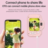 Digital Toy Camera Cute Horse Unicorn X10S Baby Camera Toy 4000W 2.0 IPS Screen Childrens Camera for Kid with 32GB Birthday Gift