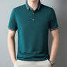 Pure Cotton Short Sleeved T-shirt, Men's Lapel, Summer New Casual and Comfortable POLO Shirt