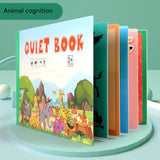 My First Busy Book Montessori Toys Baby Educational Quiet Book Activity Busy Board Learning Toys For Kids Christmas Gifts