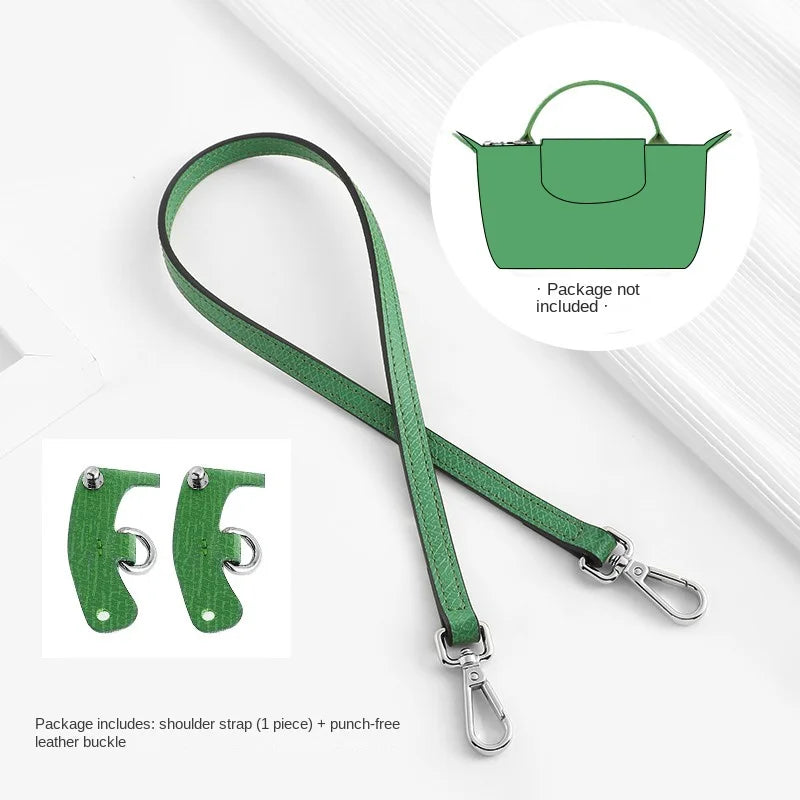 HAVREDELUXE Bag Strap For Longchamp Mini Bag Free Punching Modification Transformation Accessories for Mini Bag Shoulder Strap