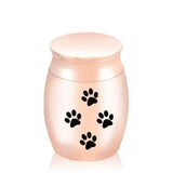 Pet Memorials Pet Urn Dog Paw Print Hair Tooth Collection Urn for Dead Ashes Cat Dog Funerary Urn Urna Para Ceniza De Mascota