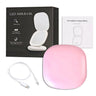 Mini Compact Led Makeup Mirror With Light 5X Magnifying Small Pocket Portable Travel Pink Black Foldable Cosmetic Vanity Mirrors