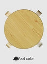 Teak Round Stool Household Bench Stool Solid Wood Dining Table Stool Fashion Simple Stool Adult Chair