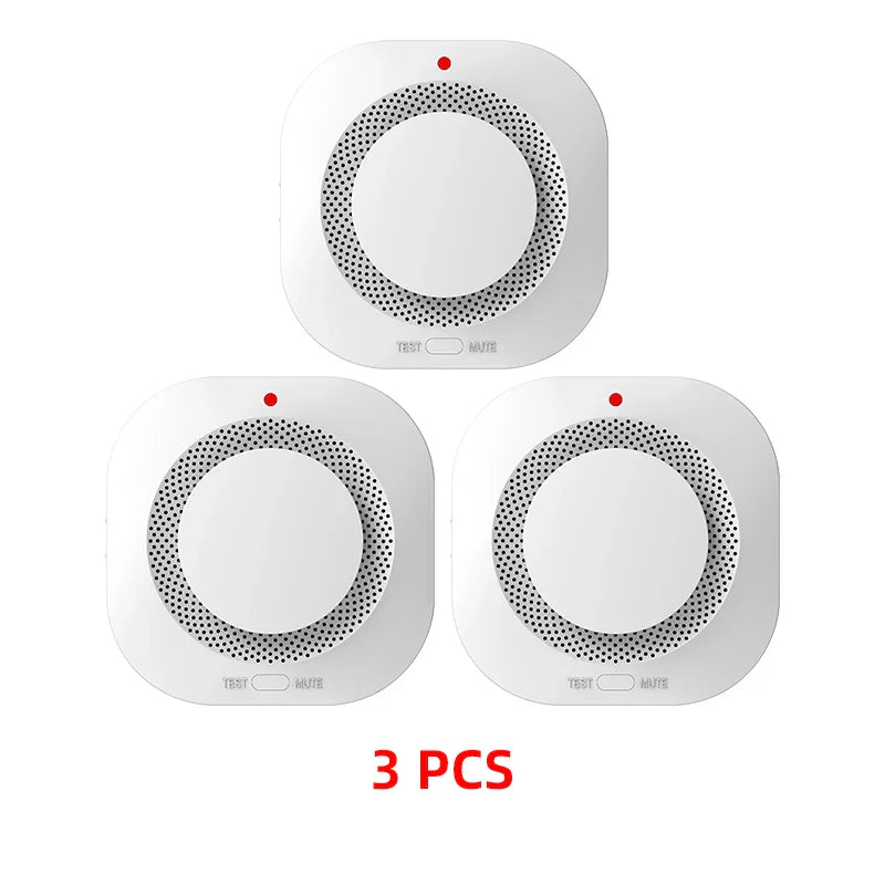 New Smoke Detector Wireless 433mhz Real-time Detection Fire Protection Alarm Sensor For Home Security Smoke Alarm Fire Equipment