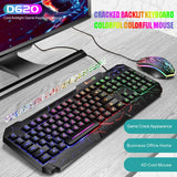 Burst Office Gaming Keyboard & Mouse Set Gaming peripheral mechanical feel luminous keyboard and mouse set