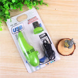 Keyboard Cleaner USB Vacuum Cleaner PC Laptop Cleaner Computer Vacuum Cleaning Kit Tool Remove Dust Brush Home Office Desk