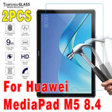 2Pcs Tempered Glass Tablet Screen Protector for Huawei MediaPad 10.4 Pro 10.8 T3 T5 T8 T10 T10S M5 M6