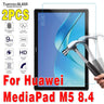 2Pcs Tempered Glass Tablet Screen Protector for Huawei MediaPad 10.4 Pro 10.8 T3 T5 T8 T10 T10S M5 M6