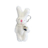 Bunny Heart Phone Chain Korean INS Punk Cute Rabbit Dolls Keychain Bag Decoration Y2K Fashion Jewelry Pendant Accessories Gift