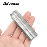 TC4 Titanium Alloy Portable Medicine Bottle Outdoor Camping Moisture-proof Waterproof Light-proof Storage Small Medicine Box