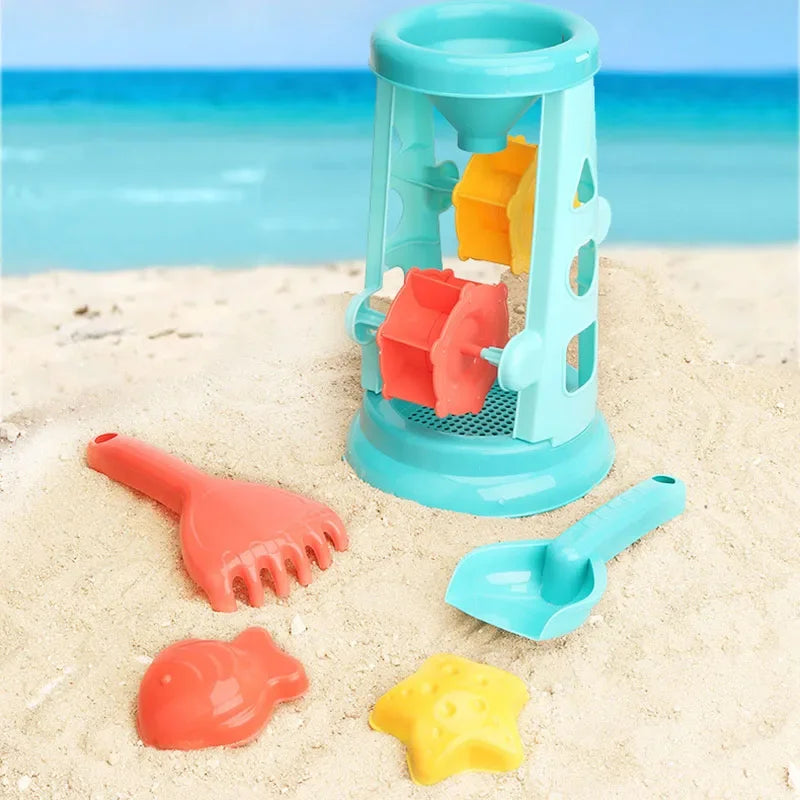 Children Sand Toys 13/18PCS  Summer Beach Game Sand Bucket Shovel Silicone Sandbox Outdoor Water Fun Beach Toys Gifts for Kids