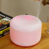 Portable Mini Humidifier 500ml Small Cool Mist Humidifier USB Personal Desktop Humidifier for Baby Bedroom Travel Office Home