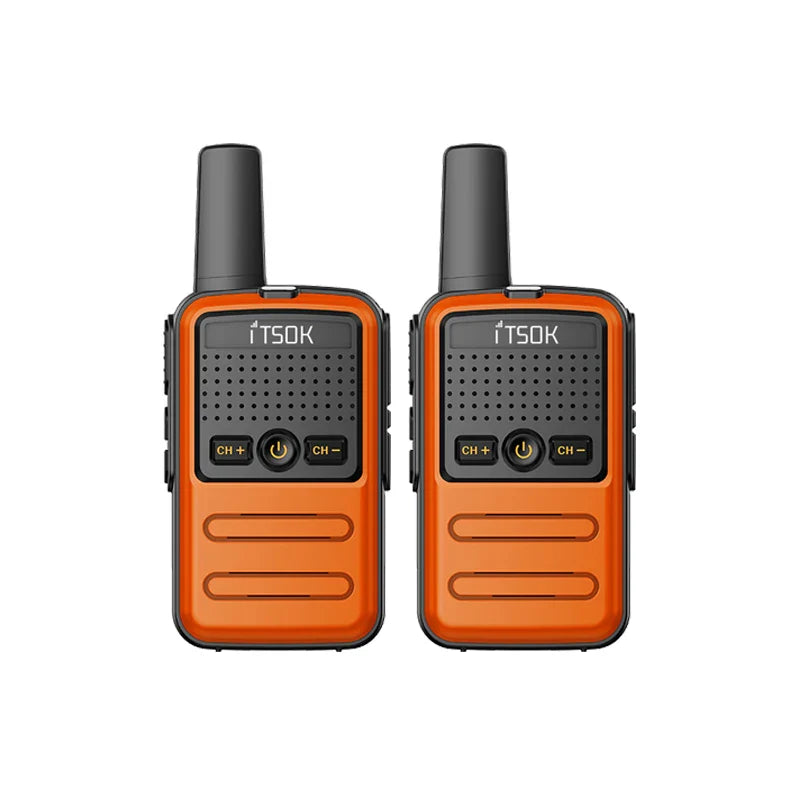 2pcs Mini Toy 1~5 Km UHF Gift Two Way Transceiver 1S 2S  Tablet Colorful Fuselage New Kids Talki Walki Walkie Talkie Radio