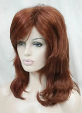 Women Wig Ladies Wig Natural Short Wine Red Mix Full Wigs Hair Cosplay 9 Colors