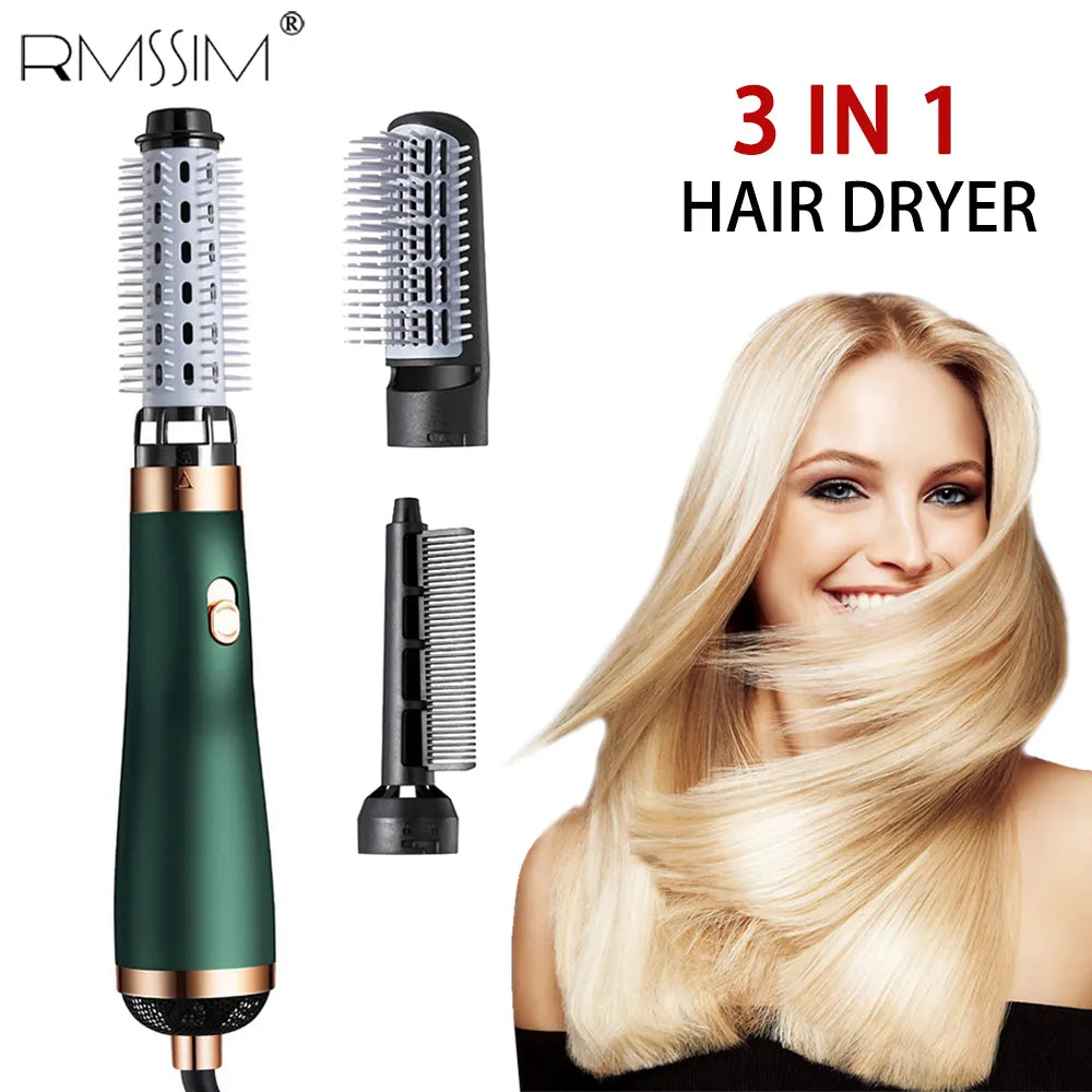 NEW Hair Dryer Comb Hot Air Curling For Hair Roller Blow Dryer Ionic Hair Straightening Brush Quick Dry Hair Curler Curling Iron