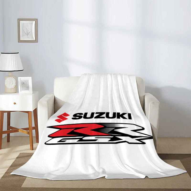 S-Suzuki Blankets for Decorative Sofa Blankets & Throws Child Blanket Summer Comforter Furry Throw Bed Double Fluffy Soft Custom