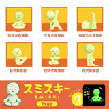 SMISKI Multiple Series Noctilucent Green Doll Blind Mystery Box Action Figures Decoration Desktop Model Toy For Surprise Gift