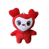 10cm lovelys twice Plush Korean Super Star Plush Toys Cartoon Animal TWICE Momo Doll Keychain Pendant Keybuckle Children's gifts