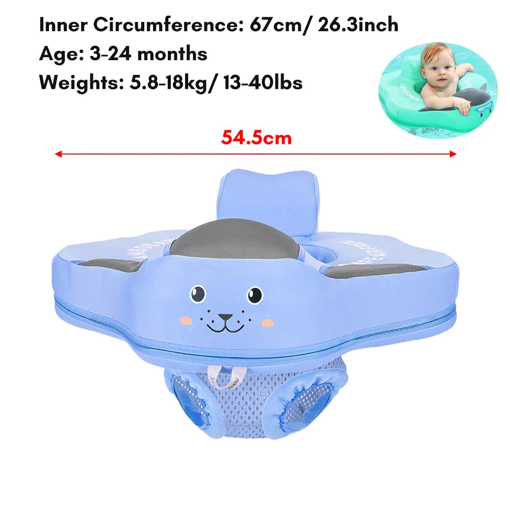 Baby Floater Infant Swimmer Non-inflatable Float Child Lying Swimming Float Soft Waterproof Float swimming Pool Accessories Toy