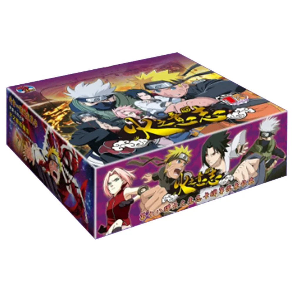 Naruto Card Series Anime Character Rare Flash SSR Card Deluxe Collection Edition Card Board Game Toys Children Gifts