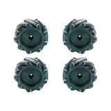 High Quality 65mm 85mm Rubber Tire 65mm 85mm 97mm Mecanum Wheel And 6mm 3mm Hexagonal Coupling for Arduino DIY Smart Car