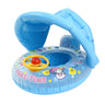 Inflatable Baby Swimming Ring Buoy with Sunshade Infant Floating Seat Swim Circle Kids Safety Bathing Summer Beach Water Toys