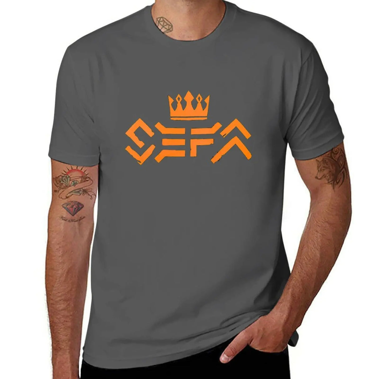 New Sefa merch T-Shirt plain t-shirt kawaii clothes t shirt man funny t shirts for men