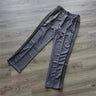 New style  Purple Stripe Needles Sweatpants Men Women White Embroidered Butterfly Awge Needles Drawstring Track Pants