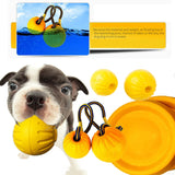 Interactive Dog Toys Rope Ball Toy For Play Chewing Dog Training Toys Portable EVA Ball Pet Supplies For Small Large Dog