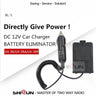 12V BAOFENG UV-5R Car Charger Battery Eliminator For Radio UV-5RE 5RA UV 5R Compatible with RT-5R RT5R Walkie Talkie Accessories