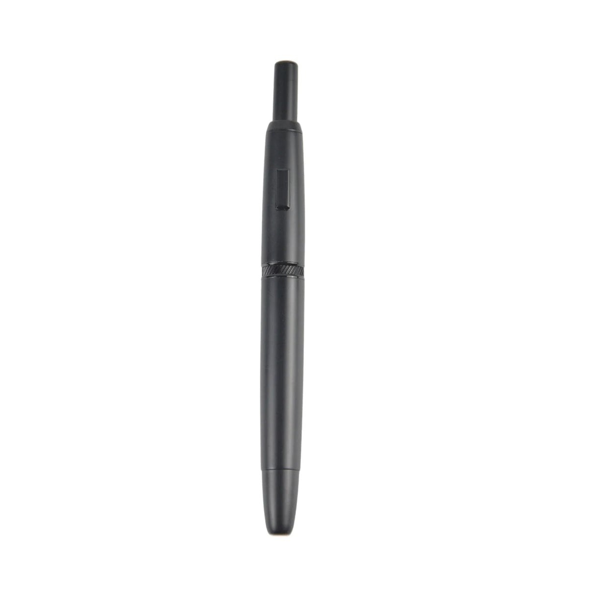 MAJOHN A1 Press Fountain Pen Retractable EF Nib 0.4mm Metal Matte Black writing Ink Pen with Converter for students gifts