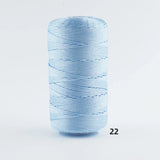 1Pc 100g 1.5mm Thin Ice nylon Yarns For Knitting And Crochet diy bag shoes hat hollow Yarn Thread Crochet Line DIY Bracelet mat