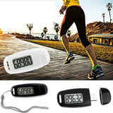 USB Rechargeable 3D Pedometer 3D Tri-Axis Sensor Backlight Step Counter Removable Clip Accurate Fitness Tracker Women