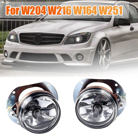 Side Fog Lights Driving Lamps Fit For Mercedes Benz 2008-2011 W204 W251 W164 C300 ML320 CL550