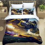 T-Transformers Cartoon Bedding Sets exquisite bed supplies set duvet cover bed comforter set bedding set luxury birthday gift