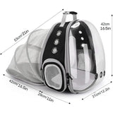 Expandable Cat Carrier Backpack Large Transparent Pet Carrier Travel Backpack Bubble Space Capsule High Quality Pet Travel Bag