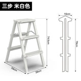 Multifunctional High Stools Kitchen Aluminum Alloy Herringbone Ladder Indoor Folding Step Stool Stable Load-bearing Ladder Stool