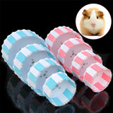 Pet Toy Sports Round Wheel Hamster Exercise Running Wheel Small Animal Pet Cage Accessories Silent Pet Training Supplies