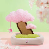 Tree Style Sleeping Habitats Cat Bed Kittens Washable Warm Cats Nest Beds Furniture Light Weight Cama Para Perros Pet Supplies