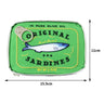 Canned Sardines Women Travel Cosmetic Bag Cute Toiletry Bag Creative Portable Fashion Zipper Multi-function for Weekend Vacation