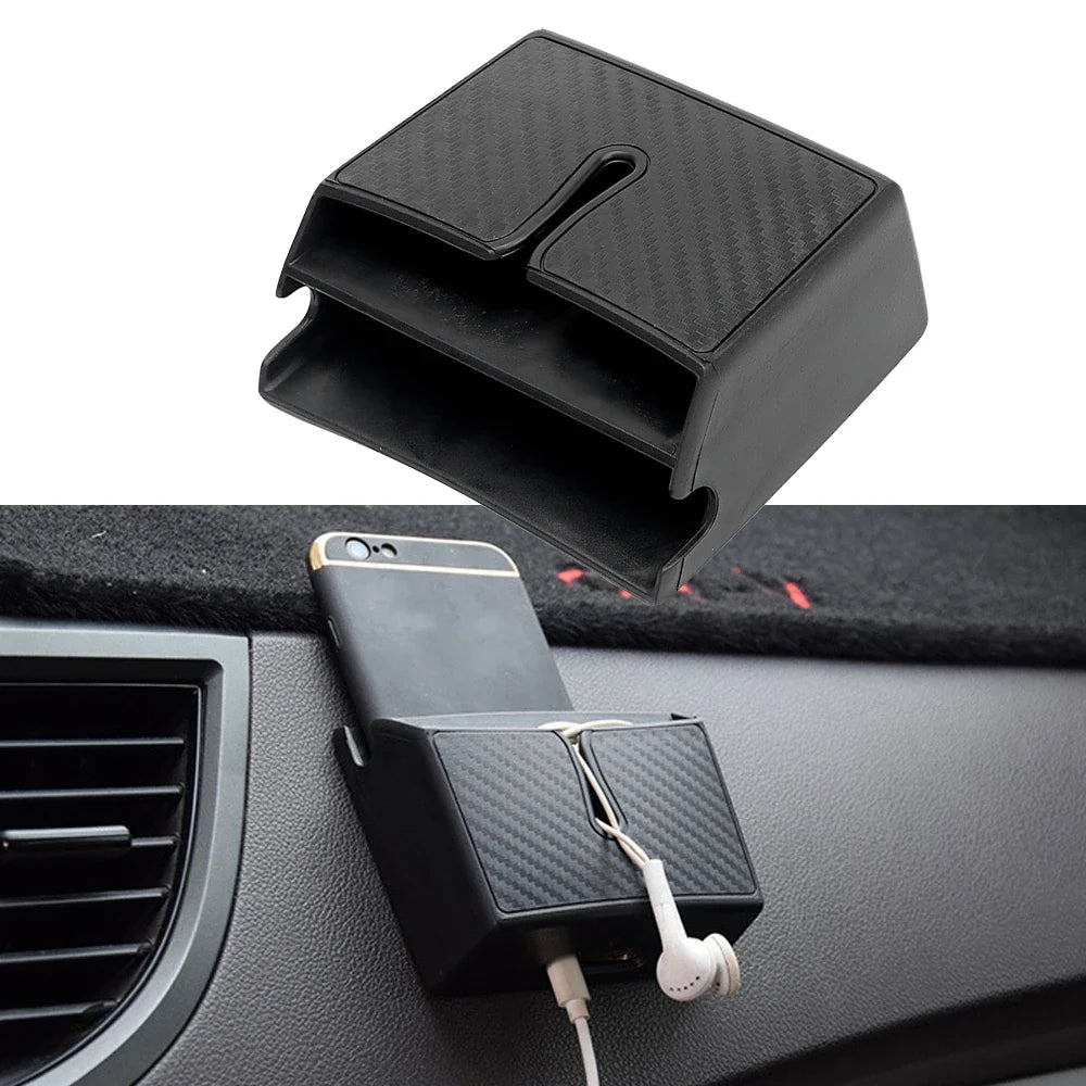 For Phone Charge Keys Coins Auto Seat Bag Car Organizer Container Car Storage Box Phone Holder Stand Car-Styling Stowing Tidying