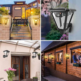 Solar Powered Outdoor Courtyard Decorative Lights with Waterproof IP65 Ground Inserted Lawn LED Lighting Garden Landscape Lamps