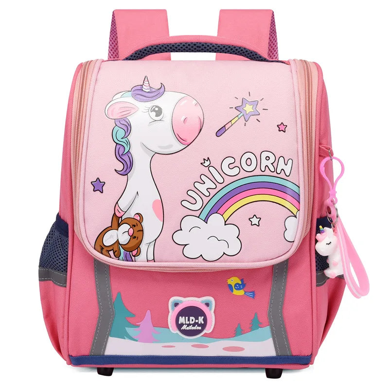 Children Schoolbag Schoolchild Backpack Kindergarten Cute Cartoon Space Bag Large and Small Kid Backpack Little Girl Bookbag