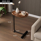 Nordic Side Table Modern Living Room Home Sofa Side Table Hotel Homestay Bedside Side Table Iron Assemble Furniture For Office