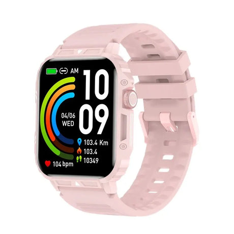 Outdoor Sports Smart Watch 1.95" HD Color Screen Bluetooth Call Smartwatch Health Monitoring IP68 Waterproof Fitness Tracker