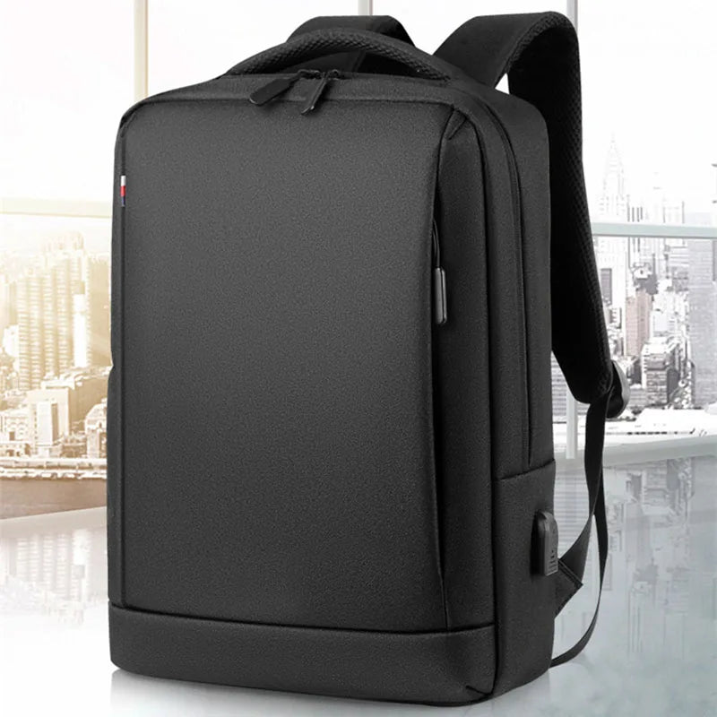 Anti Theft Oxford Men 14 Inch Laptop Backpacks School Fashion Travel Male Casual Women Schoolbag USB Charging