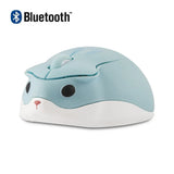 Cute 2.4G Wireless Bluetooth Mouse Mini Optical Silent Gaming Mice 3D Cartoon Hamster Mouse For PC Laptop Tablet Computer Office