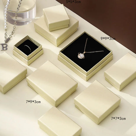 10pcs Small Travel Jewelry Box Storage Organizer Packaging Case Portable Mama Earring Ring Necklace Jewellery Tray Organizer