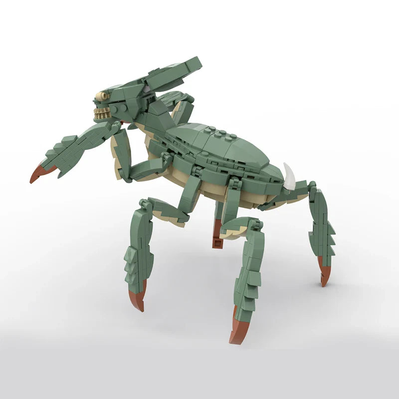 MOC Movie Space Crustacean Beast  Acklay Monster War Building Block Creative Construction Model Assembly DIY Bricks Toy Kid Gift