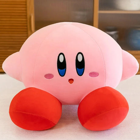 Anime Star Kirbyed Plush Toys Soft Stuffed Animal Doll Fluffy Pink Plush Doll Pillow Room Decoration Toys For Children's Gift